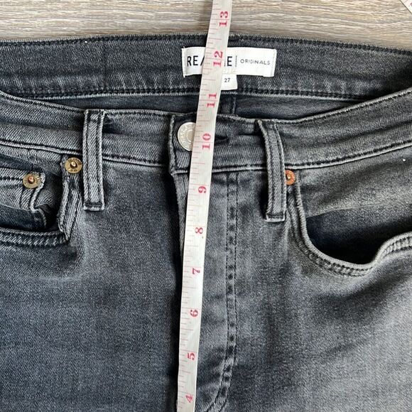 RE/DONE High-Rise Ankle Cropped Jeans - Picture 10 of 14